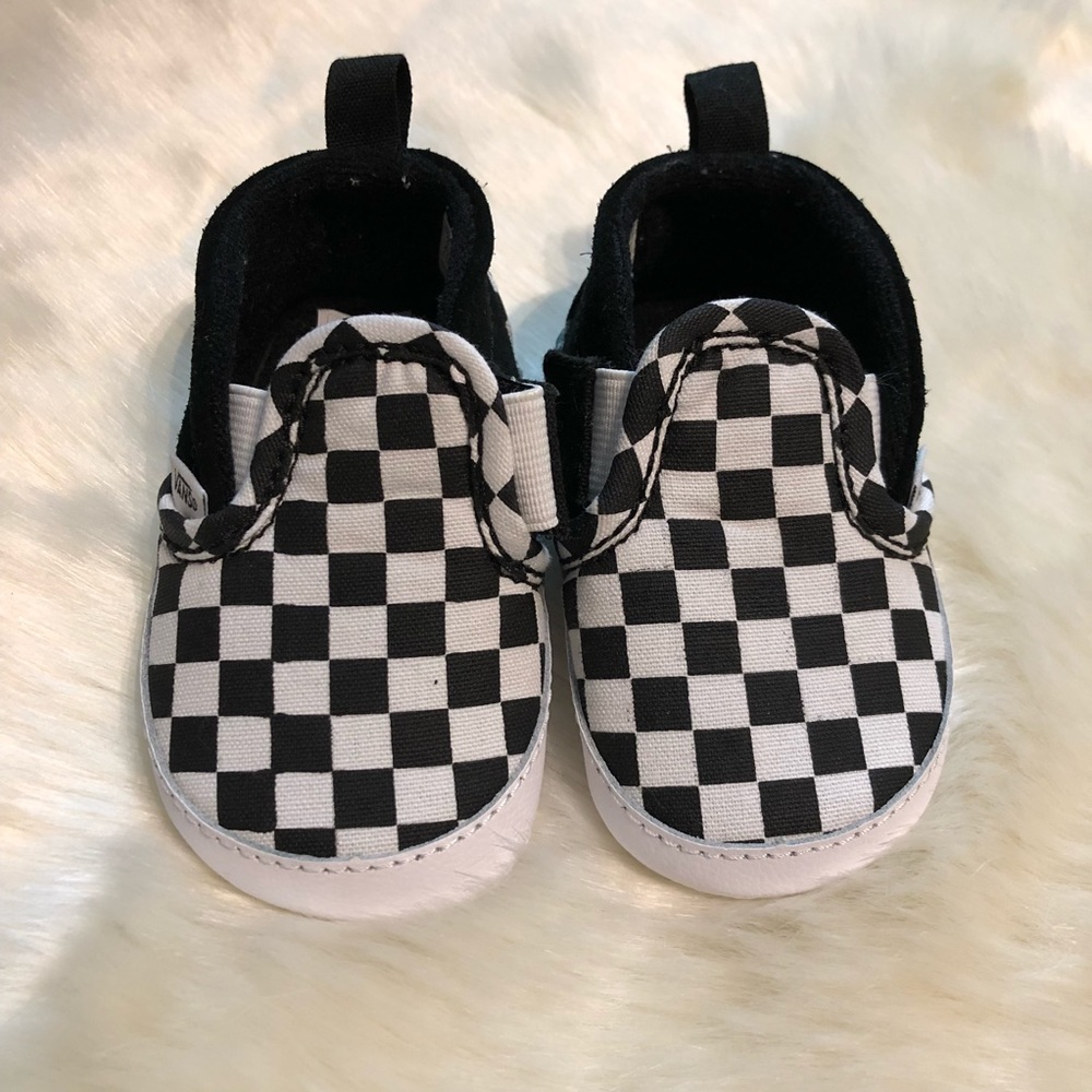 Vans Infant checker slip on sneakers